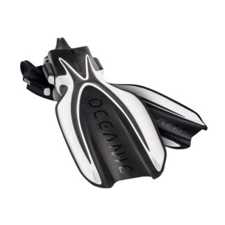 oceanic manta ray fins blk/wht